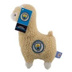 FotbalFans Plyšová lama Manchester City FC, 24 cm