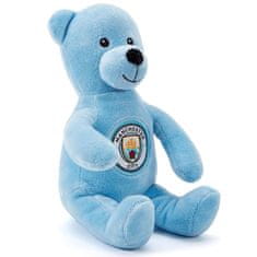 FotbalFans Plyšový medvídek Manchester City FC, modrý, 20 cm