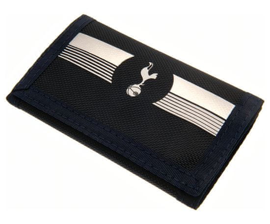 FotbalFans Peněženka Tottenham Hotspur FC, černo-bílá, 12x8 cm