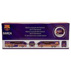 FotbalFans Autobus FC Barcelona, modrý, 25x7x5 cm