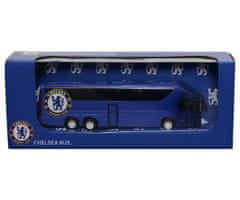 FotbalFans Autobus Chelsea FC, modrý, 25x7x5 cm