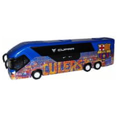 FotbalFans Autobus FC Barcelona, modrý, 25x7x5 cm