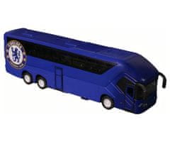 FotbalFans Autobus Chelsea FC, modrý, 25x7x5 cm