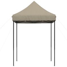 Vidaxl Skládací party stan pop-up taupe 200 x 200 x 306 cm