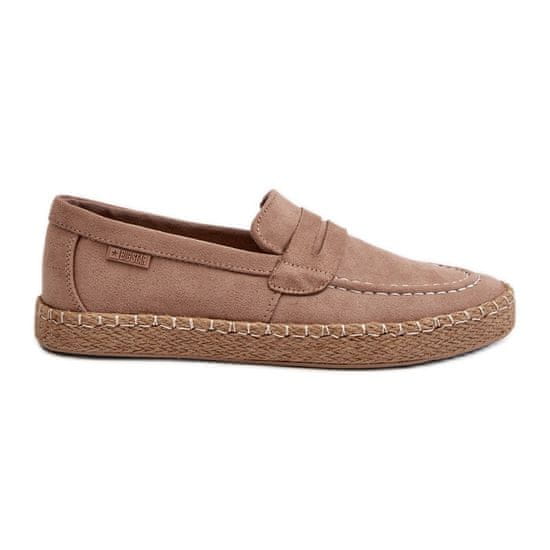 Big Star Pánské espadrilky Eco Suede Beige