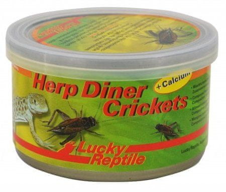 Lucky Reptile Herp Diner - cvrčci 35g 35g - velcí