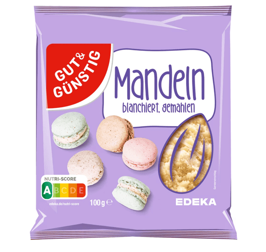 G&G G&G Mandle blanšírované mleté 100g