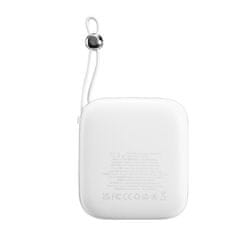 Joyroom Jelly Series JR-L003 powerbanka 10000mAh 22,5W se zabudovaným kabelem Lightning Bílá