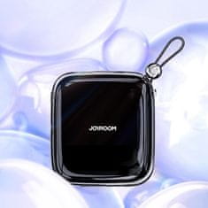 Joyroom Jelly Series JR-L002 powerbanka 10000mAh 22,5W se zabudovaným kabelem USB-C Černá