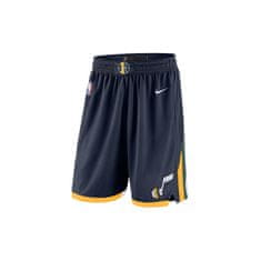 Nike Kalhoty basketbalové tmavomodré 188 - 192 cm/XL Nba Utah Jazz Swingman