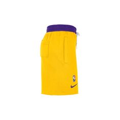 Nike Kalhoty žluté 183 - 187 cm/L Nba Los Angeles Lakers Courtside 75