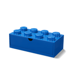 LEGO Storage stolní box 8 se zásuvkou - modrá