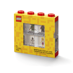 LEGO Storage sběratelská skříňka na 8 minifigurek - červená