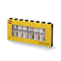 LEGO Storage sběratelská skříňka na 16 minifigurek - černá