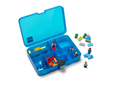 LEGO Storage Úložný box s přihrádkami - modrá