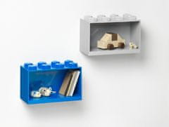 LEGO Storage Brick 8 závěsná police - šedá