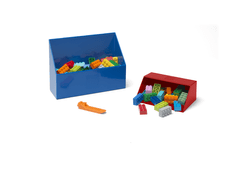 LEGO Storage naběrač na kostičky - červená/modrá, set 2 ks