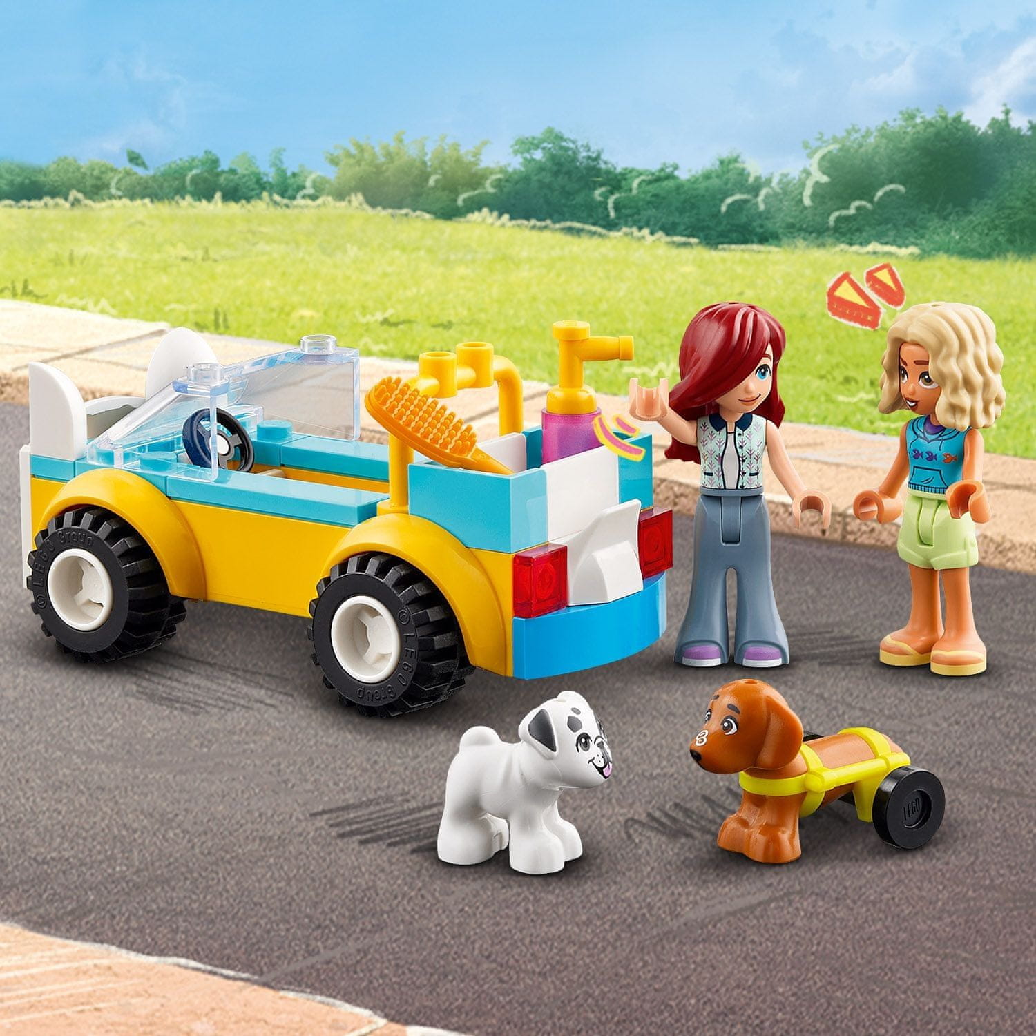 LEGO Friends 42635 Pojazdný psí salón