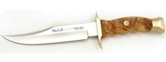 Muela BW-24.OL lovecký nůž 24 cm, olivové dřevo, mosaz, kožené pouzdro