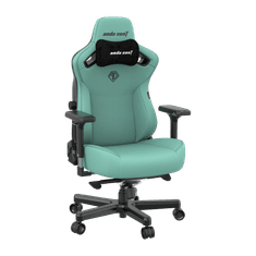 Anda Seat Kaiser Series 3 Premium Gaming Chair - XL, tyrkysová, kůže PVC