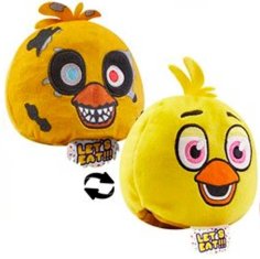 Funko Funko Plush: FNAF - oboustranná plyšová hlava 18x13cm - Chica the Chicken