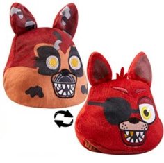 Funko Funko Plush: FNAF - oboustranná plyšová hlava 18x13cm - Foxy the Pirate Fox