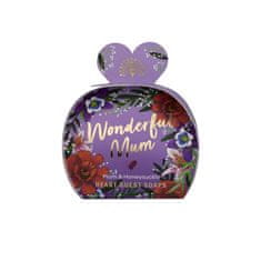 English Soap Company Sada tuhých mýdel Wonderful Mum - Švestka & Zimolez, 3×20g