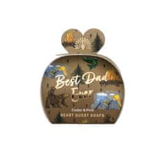 English Soap Company Sada tuhých mýdel Best Dad Ever - Cedr & Borovice, 3×20g