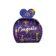 English Soap Company Sada tuhých mýdel Congrats! - Citrónový Spritz, 3×20g