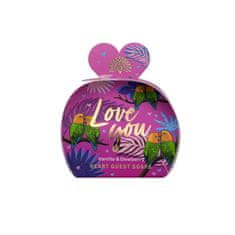 English Soap Company Sada tuhých mýdel Love You - Vanilka & Ostružiník 3×20g