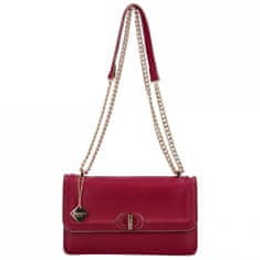 DIANA & CO Elegantní dámská crossbody Cornelia, fuchsiová