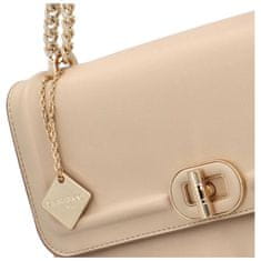 DIANA & CO Elegantní dámská crossbody Cornelia, béžová