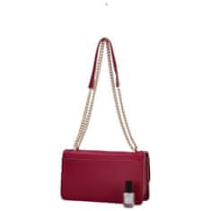 DIANA & CO Elegantní dámská crossbody Cornelia, fuchsiová