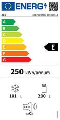 AEG Kombinovaná chladnička 8000 Cooling 360 RCB732E7MX