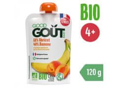 Good Gout BIO Meruňka s banánem 120 g