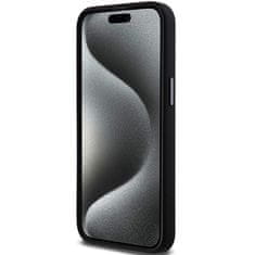 DKNY Originální kryt DKNY Liquid Silicone Metal Logo DKHCP15LSMCBSK for Apple iPhone 15 Pro , barva černá