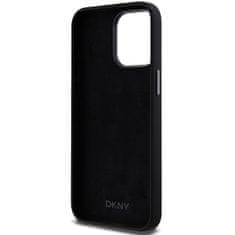 DKNY Originální kryt DKNY Liquid Silicone Metal Logo DKHCP15LSMCBSK for Apple iPhone 15 Pro , barva černá