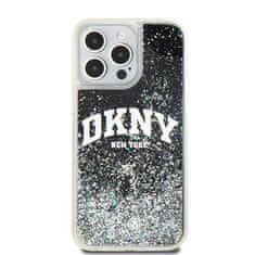DKNY Originální kryt DKNY Liquid Glitter Big Logo DKHCP13XLBNAEK for Apple iPhone 13 Pro Max , barva černá