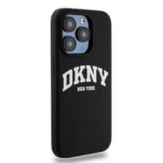 DKNY Originální kryt DKNY Liquid Silicone White Printed Logo MagSafe DKHMP14LSNYACH for Apple iPhone 14 Pro , barva černá