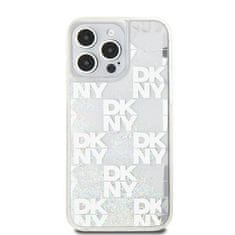 DKNY Originální kryt DKNY Liquid Glitter Multilogo DKHCP15XLCPEPT for Apple iPhone 15 Pro Max , barva bílá
