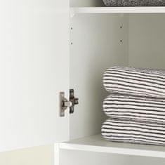 SoBuy SoBuy BZR80-W Vysoká skříňka Koupelnová skříňka Koupelnová police Koupelnový nábytek Bílá 35X170X33cm