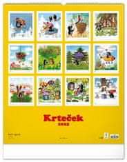 Notique Nástěnný kalendář Krteček 2025, 48 x 56 cm
