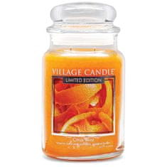 Village Candle Vonná svíčka ve skle Citrusové osvěžení (Citrus Twist) 602 g