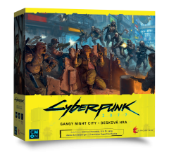 Black Fire Cyberpunk 2077: Gangy Night City – desková hra CZ