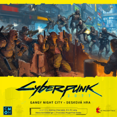 Black Fire Cyberpunk 2077: Gangy Night City – desková hra CZ