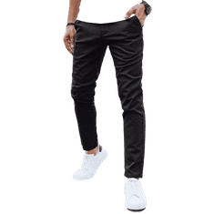 Dstreet Pánské volnočasové kalhoty MIRA černé ux4397 s32