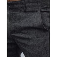 Dstreet Pánské volnočasové kalhoty MIRA tmavě šedé ux4400 s36