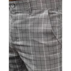 Dstreet Pánské volnočasové kalhoty MIRA světle šedé ux4401 s36