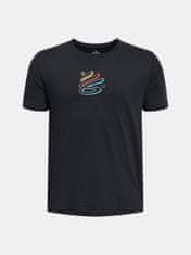 Under Armour Tričko Curry Shoe Hook Tee 4-BLK M