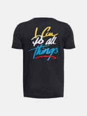 Under Armour Tričko Curry Shoe Hook Tee 4-BLK M